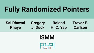 [ISMM'25] Fully Randomized Pointers