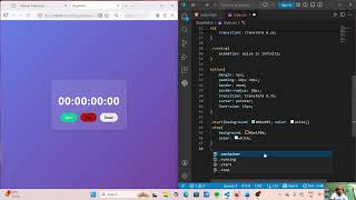 ⏱️ Stopwatch with Milliseconds Using HTML, CSS & JavaScript | Complete Project Tutorial | Web design