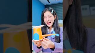 Genius Paper Cup Hacks You Won’t Believe!😱🔥 #linhchihihi #messyclassroom #schoolcrush #schooldrama