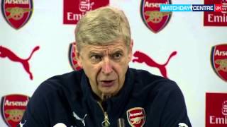Arsene Wenger Pre-West Bromwich Game Press Conference