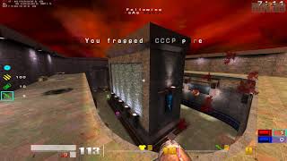 Quake 3 OSP: aAa vs CCCP q3w2 RaOuL POV QuakeCon 2004