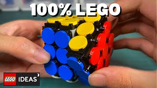 I made a working LEGO RUBIKS CUBE!! (part 2)