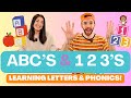 Learning ABC's + 1 2 3's | Fun Learning For Children | Phonics | Christian