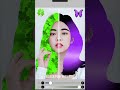 choose one four leaf clover ☘️ or purple butterfly 💜🦋 hair on jennie blackpinkedit ibispaint