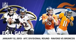 Flacco's Hail Mary | Ravens vs. Broncos 2012 AFC Divisional Playoffs | NFL  Game