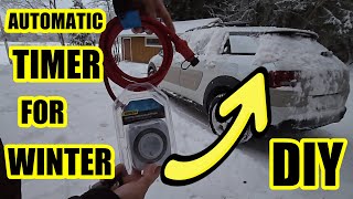 How to set up an automatic device for winter season #diy #winter #automaticwintermachine #shorts