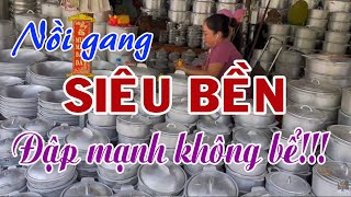 NỒI GANG SIÊU BỀN, ĐẬP KHÔNG BỂ!!!!!!!!!!!!!!!!!!!!!!!!!!!!!!!!!!!!!!!!!