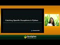 Handling Errors the Graceful Way in Python - presented by Riya Bansal