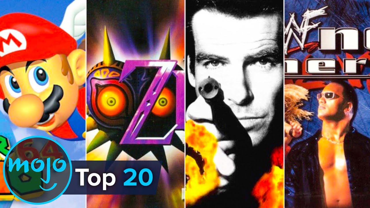 Top 20 Greatest Nintendo 64 Games Of All Time - YouTube