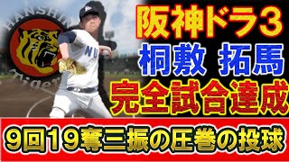 阪神タイガース　ドラフト３位指名『桐敷 拓馬』がリーグ記録の９回１９奪三振で完全試合達成！無双している秋の成績がヤバすぎる！？虎の来季即ローテ候補に急浮上！