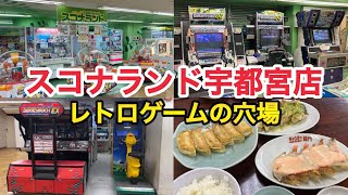 【ゲーセン行脚】スコナランド宇都宮店 ドンキ地下のレトロゲームコーナー