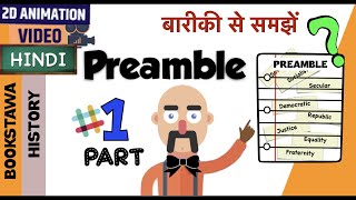 Preamble of Indian Constitution in Hindi [ Indian Polity ] Part 1