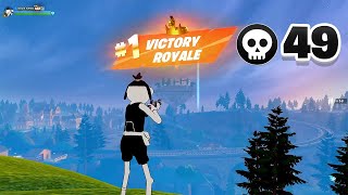 49 Elimination Solo Vs Squad Full Gameplay (NEW Fortnite Chapter 5)