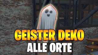 fortnite zerstore eine geisterdekorati - fortnite brennende ringe map