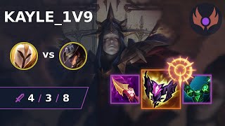 [ kayle_1v9 ] Kayle MID vs Twisted Fate | EUW MASTER | LOL Season 2024