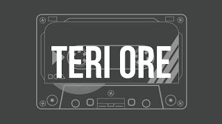 Teri ore Unplugged Karaoke with Lyrics | Hindi Song Karaoke |  Melodic Soul