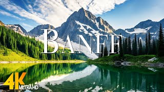 Banff Canada 4k - Scenic Relaxation Film With Inspiring Cinematic Music