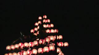 2011.10.6　二本松ちょうちん祭り　郭内若連囃子披露①