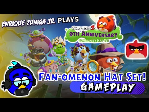 ¡EVENTO DE CONJUNTO DE SOMBRERO FAN-OMENON! – Jugabilidad del conjunto de sombreros del noveno aniversario de Angry Birds 2 (creadores de AB2)