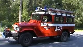 Fire brigade parade / palokuntajuhla in Janakkala 2004