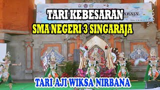 TARI KEBESARAN AJI WIKSA NIRBANA SMA NEGERI 3 SINGARAJA SMANTIARA