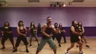 Steven's Zumba choreography to \