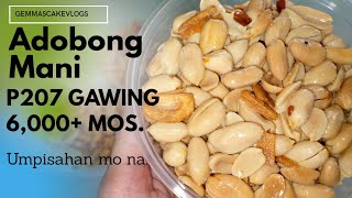 How to Cook Adobong Mani|Savory Peanuts| Paano magiging malinamnam