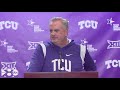 TCU football | Sonny Dykes reveals how the Frogs stay locked in