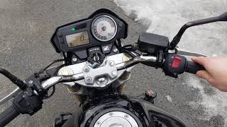 Honda CB600F Hornet 2006 cold engine start and walkaround