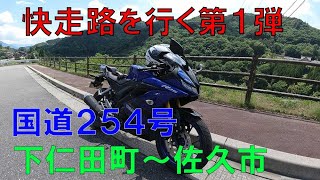 快走路を行く第１弾（国道２５４号線）【群馬県下仁田町～長野県佐久市】