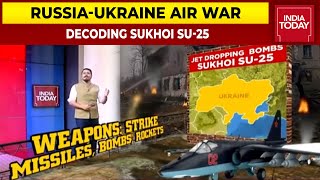 Decoding Jet Dropping Bombs Sukhoi SU- 25 | Russia-Ukraine Air War | Chopper Shot Down