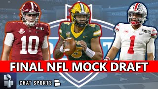 2021 NFL Mock Draft: Final 1st Round Projections With Trades