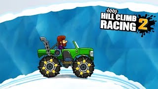 MONSTER TRUCK - MAX Level 🚗 Winter / Hill Climb Racing 2 Best Cars / JOY Game for Kids