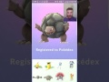 1108CP Graveler Evolving Into Golem in Pokémon GO!