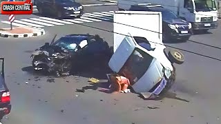 87 Shocking Car Crash Moments 2024: Unbelievable Idiots in Cars Caught on Camera