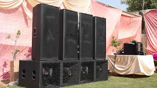 Best Dj Setup for Roadshow or Floor DJ,4 Top,2 Bass