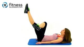 10 Minute Abs & Obliques Workout - Lean Toned Stomach Workout