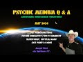 Psychic Medium Q & A ⚠️  Pet Reincarnation? Exit Points, Future Conflict, Metals & More #predictions