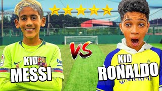Who is the Best KID FOOTBALLER on YouTube.. ft Kid Messi & Kid Ronaldo!