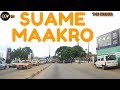 Suame Roundabout to Maakro Junction via Magazine, Kumasi Ghana: Enjoy the ride with the Seeker.