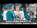 SAN JOSE SHARKS 2024 DRAFT & PROSPECT POOL BREAKDOWN | Scout's Analysis