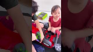 Baby Shireen Unboxing Mobil Aki CR-V