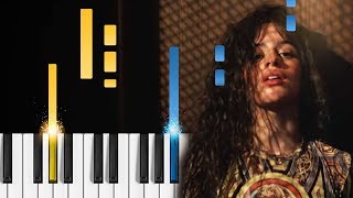 Camila Cabello - Shameless - EASY Piano Tutorial