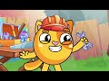 helping daddy build a treehouse song 🏡 funny kids songs 😻🐨🐰🦁 and nursery rhymes by baby zoo