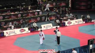 K44  A+75kg ATAEV (RUS) vs (RUS) LAVROV (6th WTF World Para TKD Championships 2015)