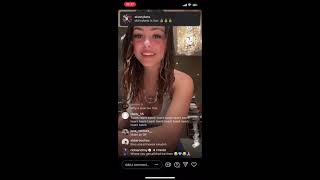 Malu Trevejo Singing And More Instagram Live August 9, 2021