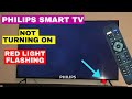 How to fix Philips Smart TV is not turning on | Best TV repair Guide