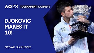 Novak Djokovic's Road to the Championship | Australian Open 2023