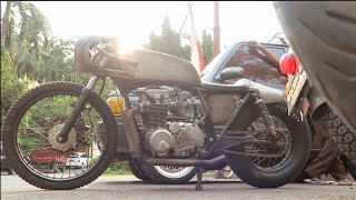 MotoVLog - Honda CB650 Cafe Racer Mad Max Edition