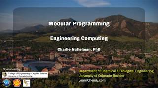 VBA: Modular Programming